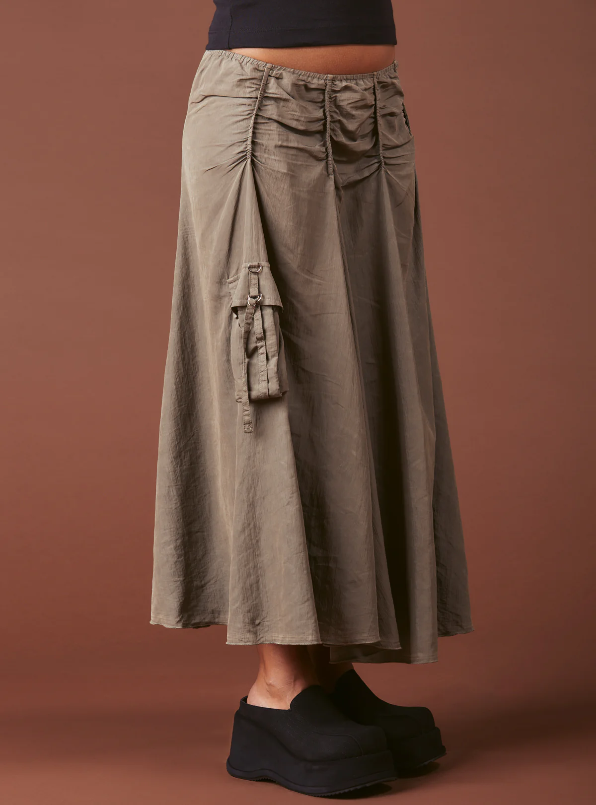 Chute Maxi Skirt - Image 4